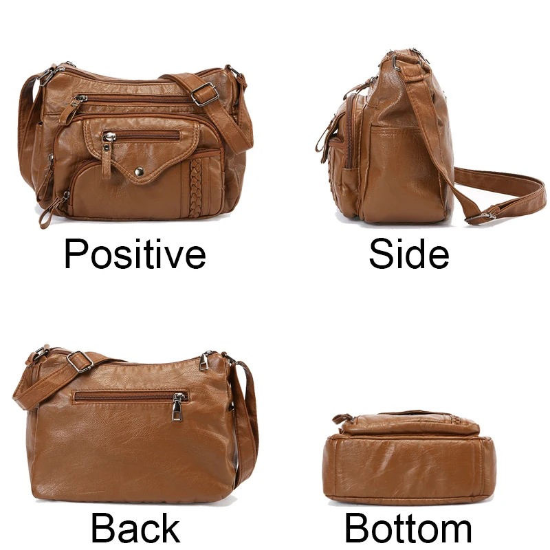 Высококачественная кожаная сумка-тоут для женщин роскошные повседневные