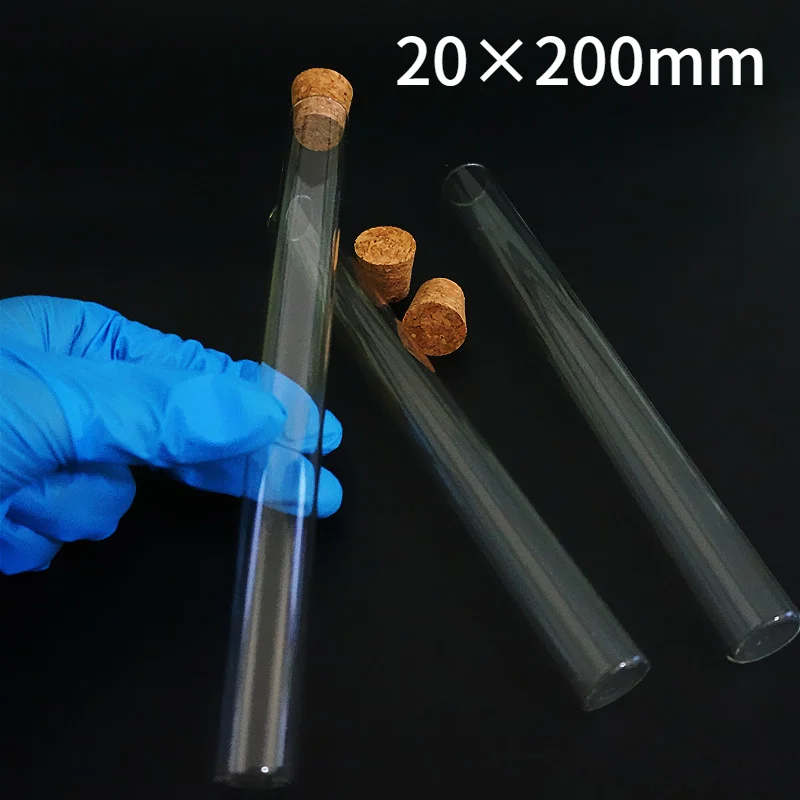 

Стеклянные пробирки 20x200 мм, 5 шт.