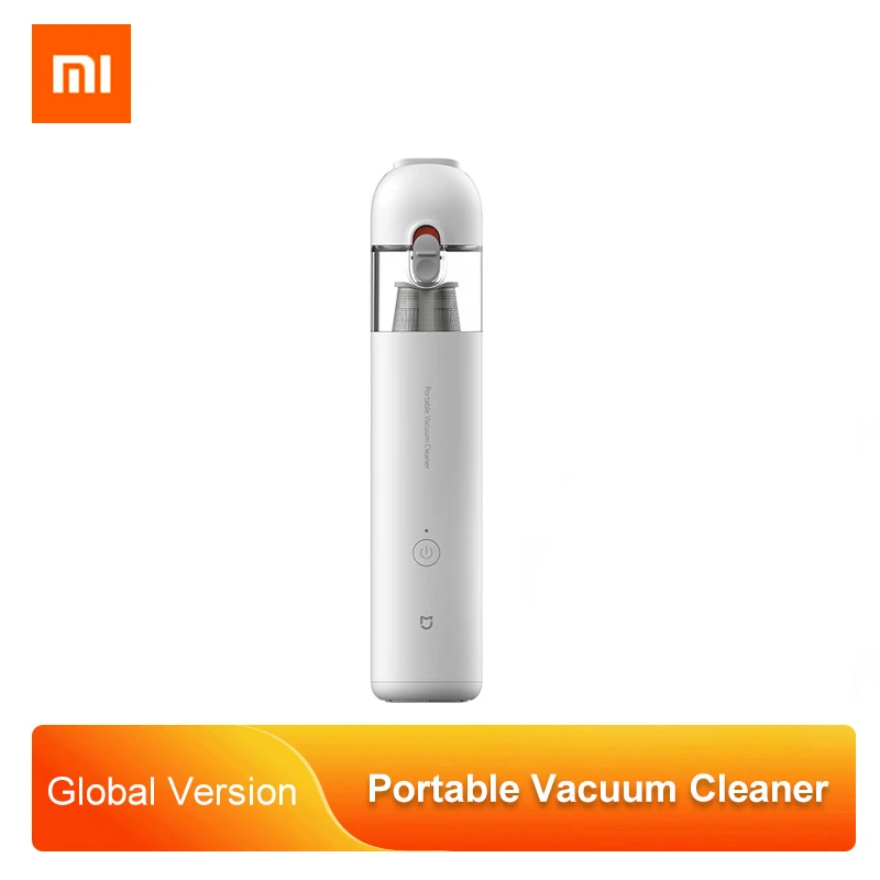 

Ручной пылесос Xiaomi Mijia, портативный ручной пылесос для дома и автомобиля, беспроводные Пылесосы 13000 па, Мощное всасывание, мини-пылесос