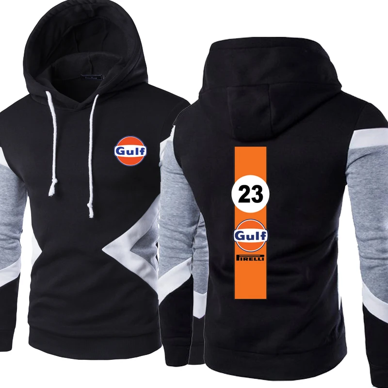 Толстовка мужская с капюшоном Модный свитшот логотипом перво хлопковый пуловер