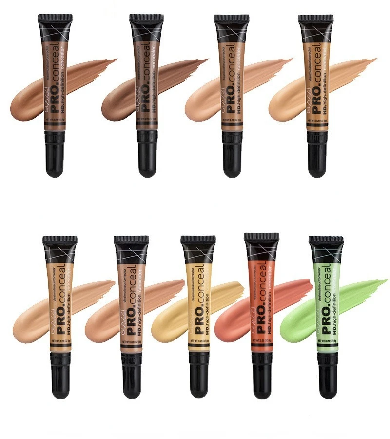 

Cosmetic Concealer BB Cream for Women Makeup Moisturizing and Brightening Skin 9 Colors Waterproof Repair Foundation Concealer