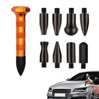 new 9pcs p aintless k nock down pen tools car tap down body panel dent removal repair hand tools auto maintenance parts kit