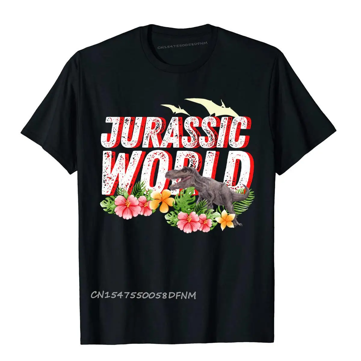 

Jurassic Tropical Funny Tshirt Jurassic Park Retro 100% Premium Cotton Classic Tops & Tees Latest Men's T Shirts Novelty
