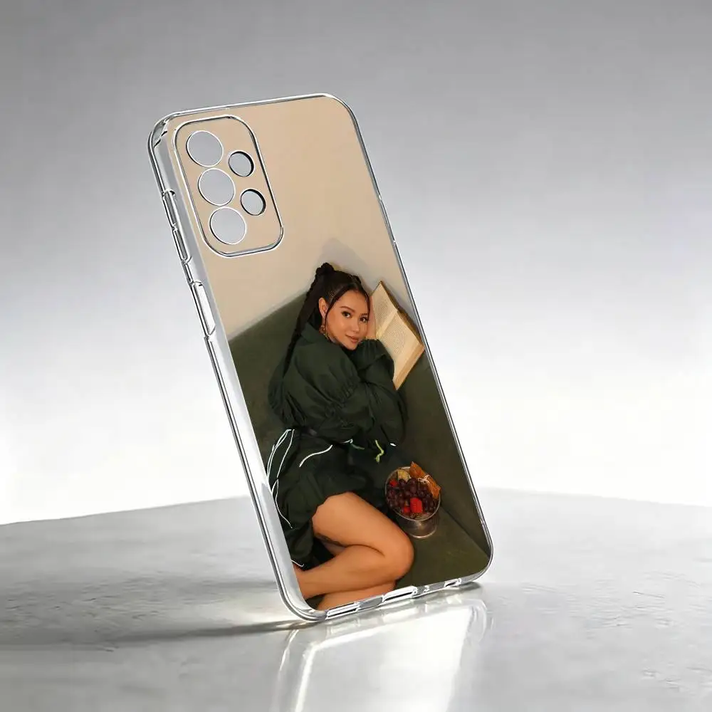 Фото Прозрачный противоударный чехол из ТПУ Dark Pop B-Bella- a p-Poarch-h для Samsung S25, S24, S23, S22, S30, S21, S10, S9, Ultra, Plus №4