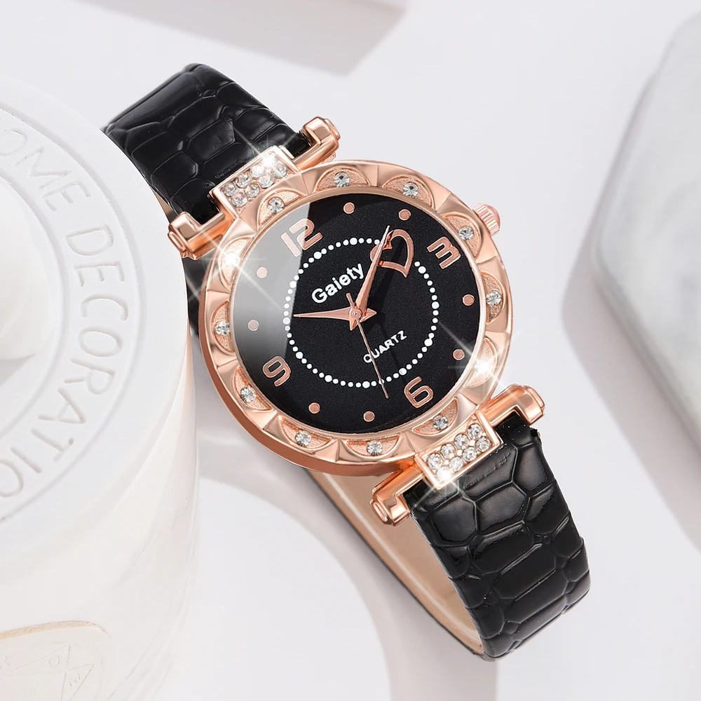 1 шт. GAIETY простые роскошные часы Love Element повседневные Модные кварцевые