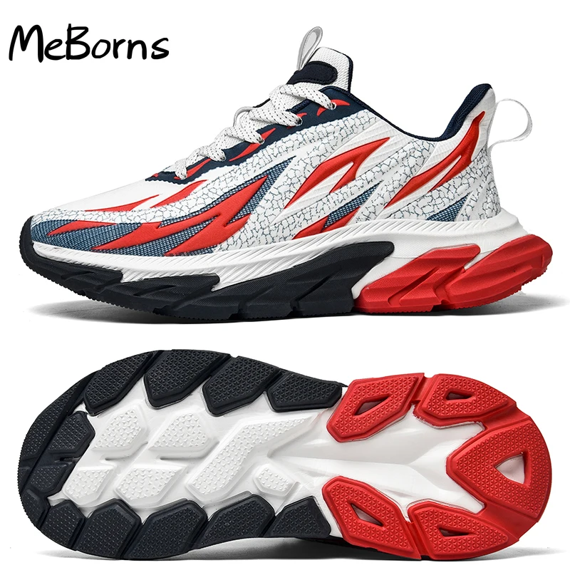 

New Professional Running Shoes Men Comfortable Walking Shoes Light Weight Athletic Sneakes Outdoor Luxury Cushion Mens Footwears