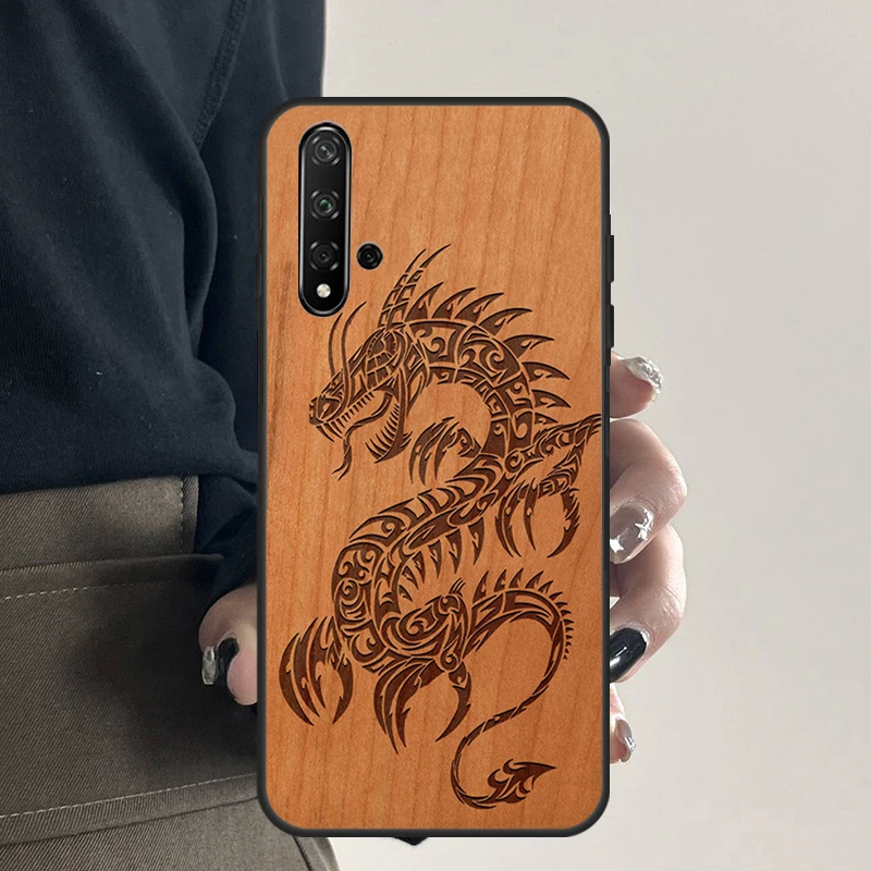 Фото Черепаха Elephant Dragon Wood для Huawei Nova 12i 11i 8i 12s 9 10 SE Y91 Y90 Y60 Y70 Y72 Y61 P20 P40 P30 Lite P60 Pro Чехол №2