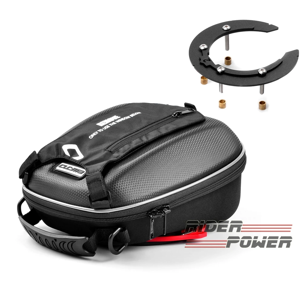 

Сумка для резервуара для Tiger Explorer 1200 2012-2017 XC/XR, простая блокировка, кольцо-адаптер резервуара, водонепроницаемое кольцо для резервуара