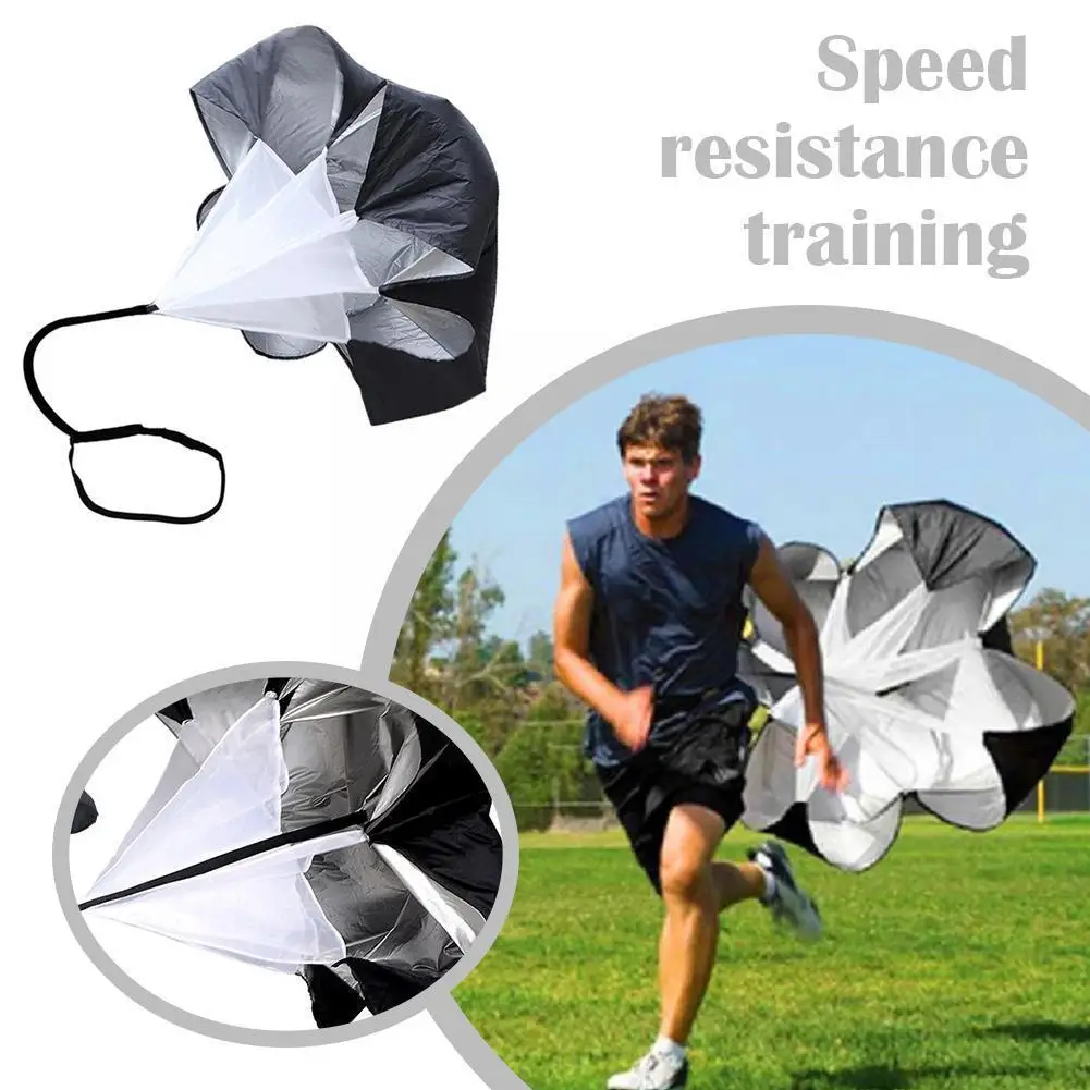 

1 Pc Parachute For Running Training Speed Resistance Training Soccer Training Fitness Equipment Speed Drag Chute Physical M0d5