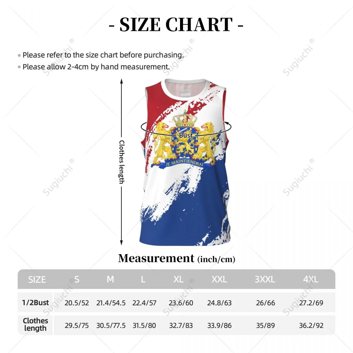 Мужская баскетбольная спортивная футболка с флагом Нидерландов для бега фитнеса