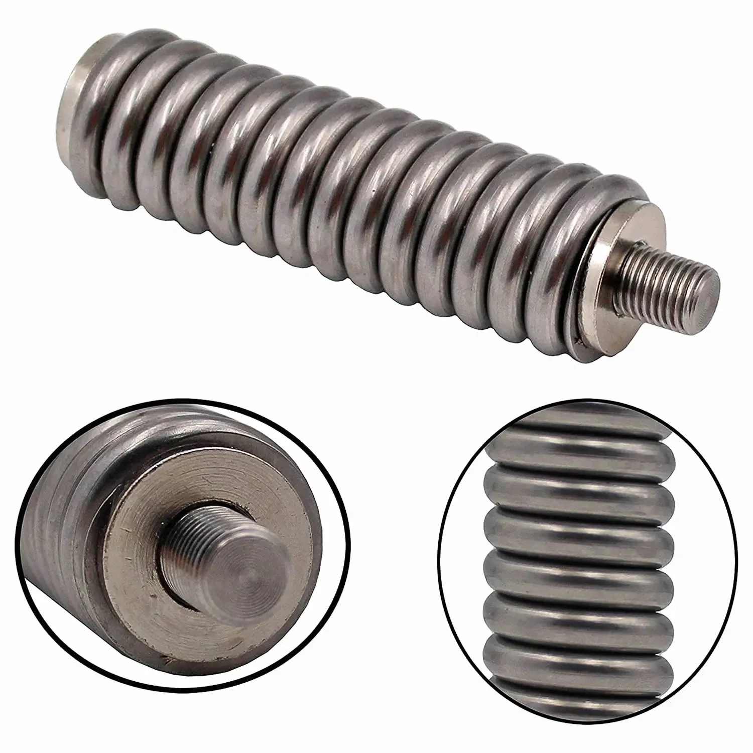 Firestik SS-3H сменная CB-радиоантенна из нержавеющей стали с пружинным креплением подходит для мобильных/встроенных в автомобиль CB-радиоантенных крепежных нитей.