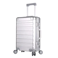 factory direct price 20 inch aluminium cabin travel trolley case trolley suitcase trolley luggage bag