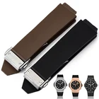 Браслет для часов HUBLOT BIG BANG CLASSIC FUSION, складная Пряжка, силиконовый резиновый ремешок для часов, аксессуары для часов, цепочка для часов