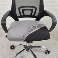 2022velvet chair seat cover for office chair stretch chair seat cover for dining room