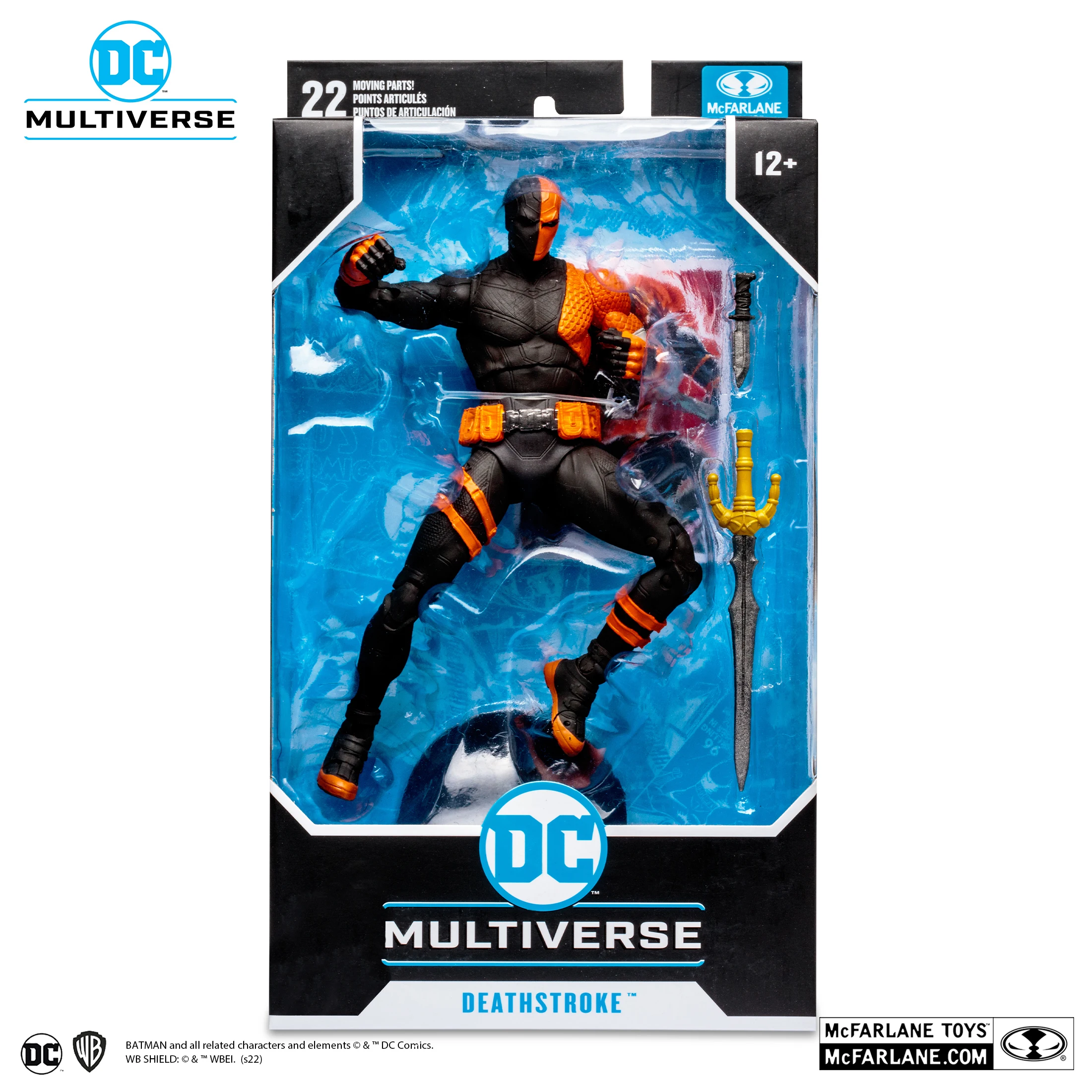 In Stock Original Mcfarlane Toys Dc Rebirth Dc Multiverse Deathstroke 7-Inch Scale (17.78Cm) Action Figure