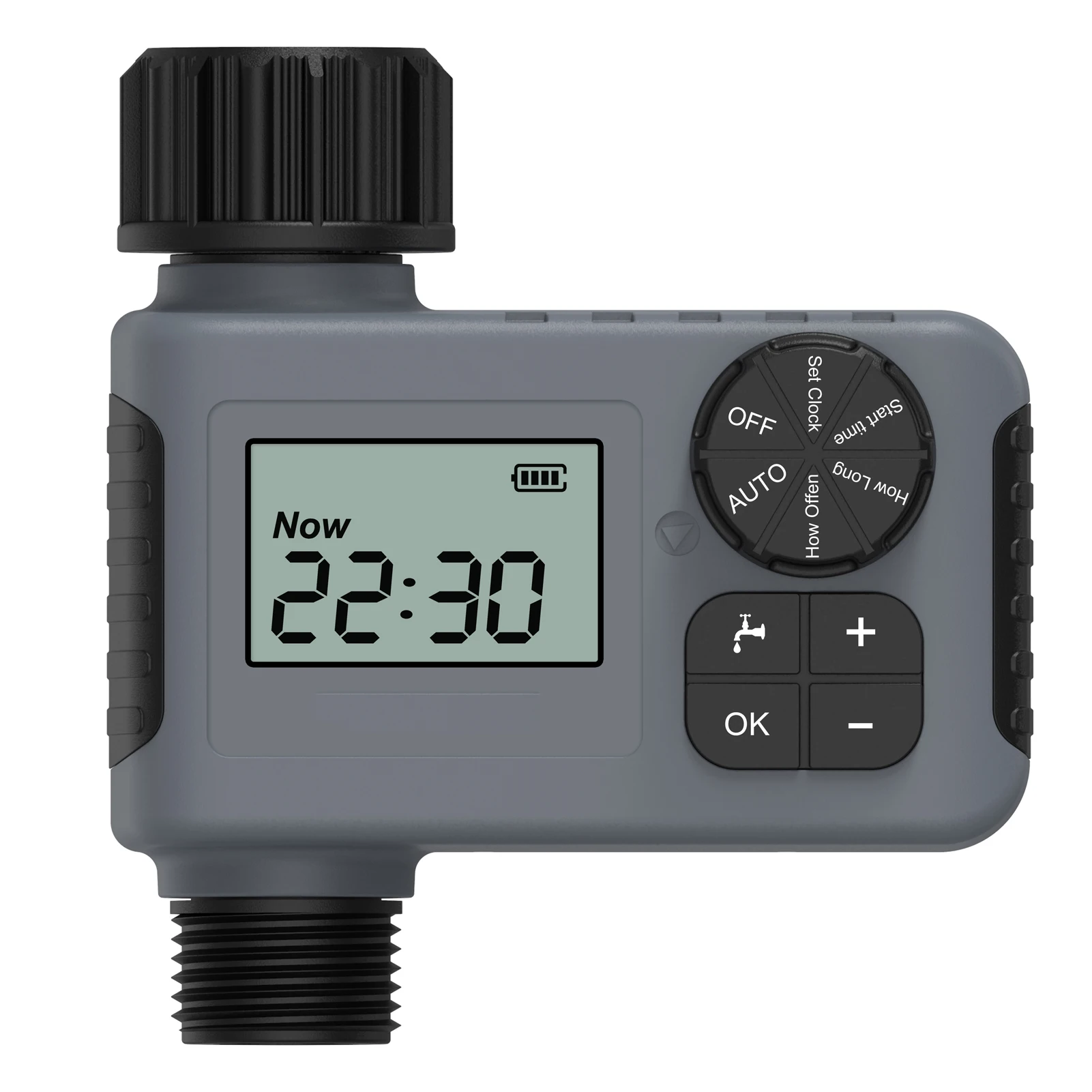 

Large Screen Display Garden Watering Timer Irrigation Controller Intelligent Irrigation System with Safety Lock Rain Sensing