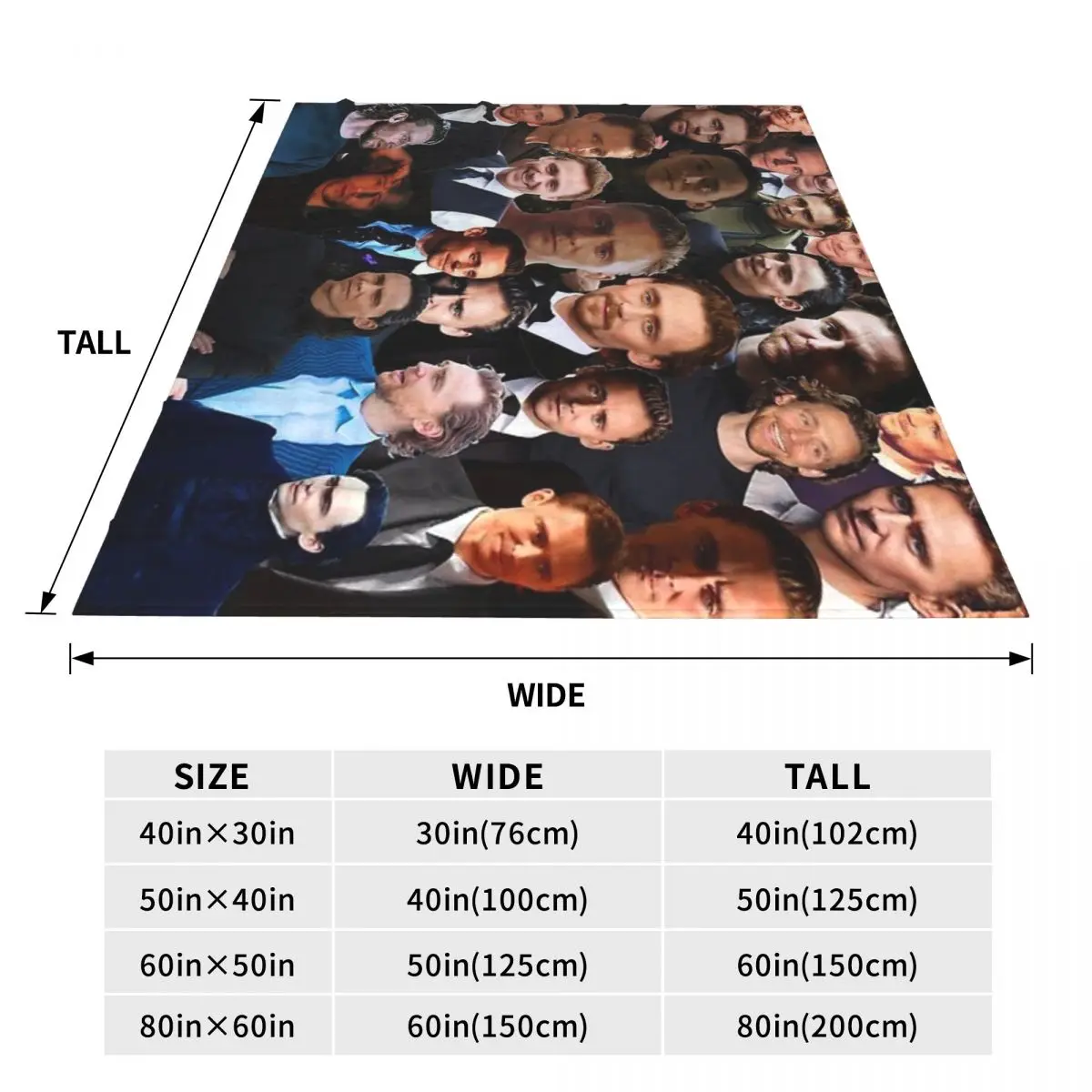 Пушистое детское одеяло Tom Hiddleston фотоколлаж диван кемпинговое покрывало удобное