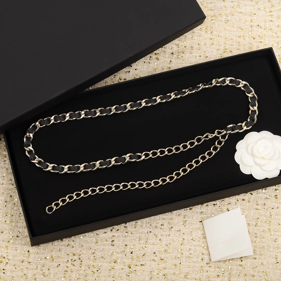 

2022 New Popular Brand Necklace Waist Chain Sweater Chain Super Good Heavy Industry Electroplating High-quality