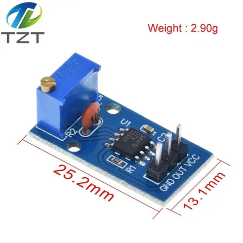 TZT 1/2/5 шт. NE555 модуль генератора импульсов с регулируемой частотой импульсный модуль