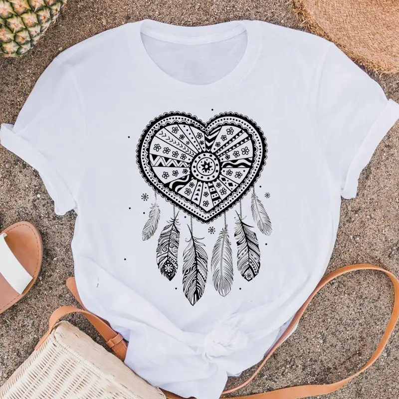 

Fashion Casual Female Vintage Dram 90s Cute Lady Short Sleeve Shirt T Tee Graphic T-shirts Women O-neck Clothes Tshirt Top