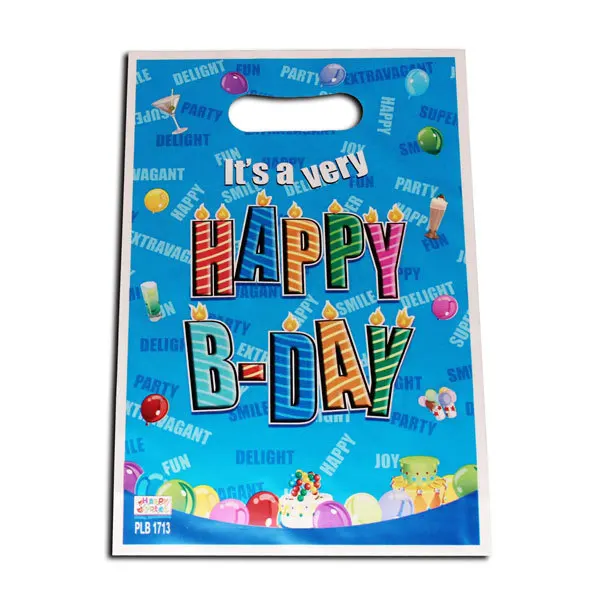 Donuts Theme Party Supplies Plastic Loot Bags Birthday party Deco Kids Favors Baby Shower Gifts Food Candy