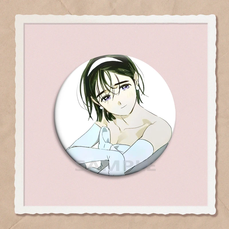 

Круглые значки с мягкой пряжкой 50/58 мм