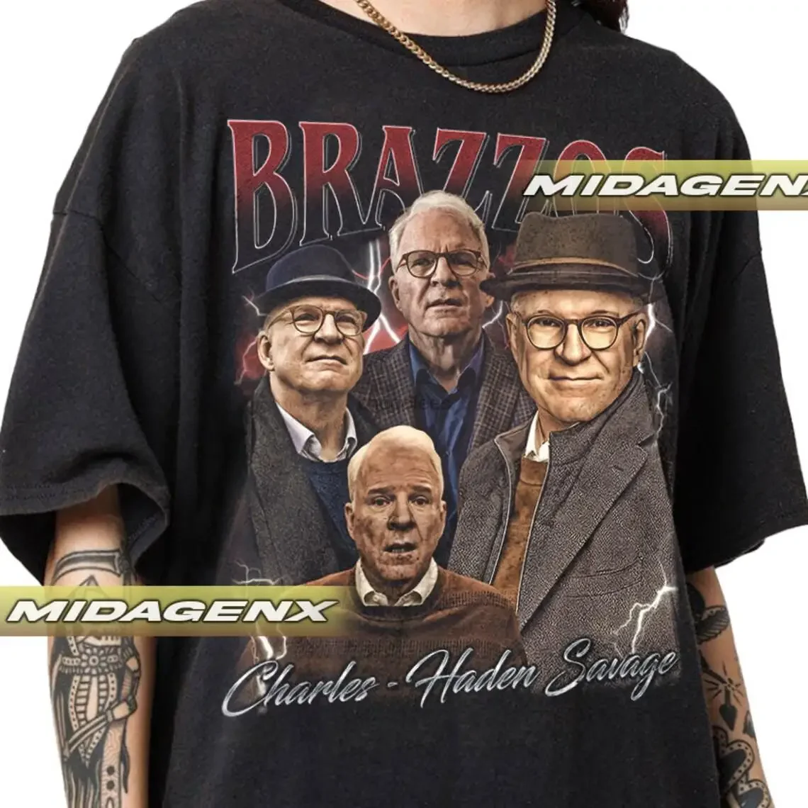 Футболка унисекс Ограниченная серия Charleess Haden Savaggee футболка в винтажном стиле с