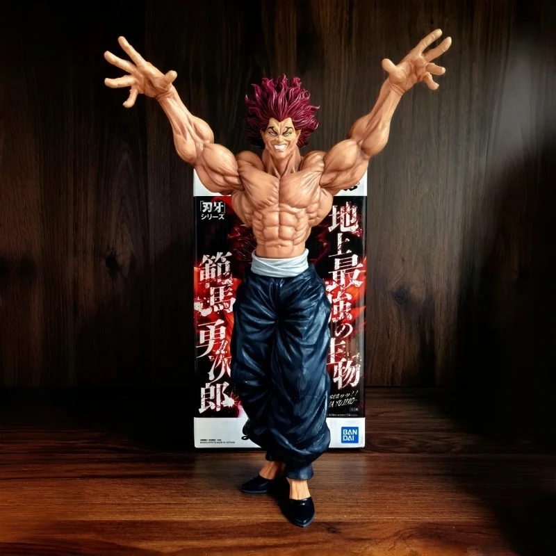 Фото Оригинальная фигурка Banpresto Grandista: Ханма Юджиро (Баки) — Самый сильный герой, ПВХ статуэтка для коллекции и демонстрации (для взрослых) №1