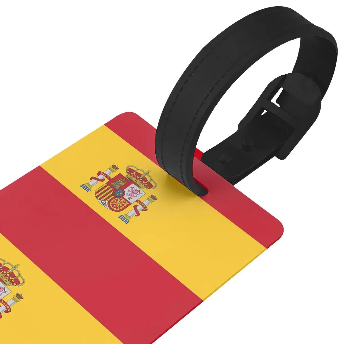 Флаг Испании багажные бирки аксессуары для чемодана дорожная модная бирка из ПВХ