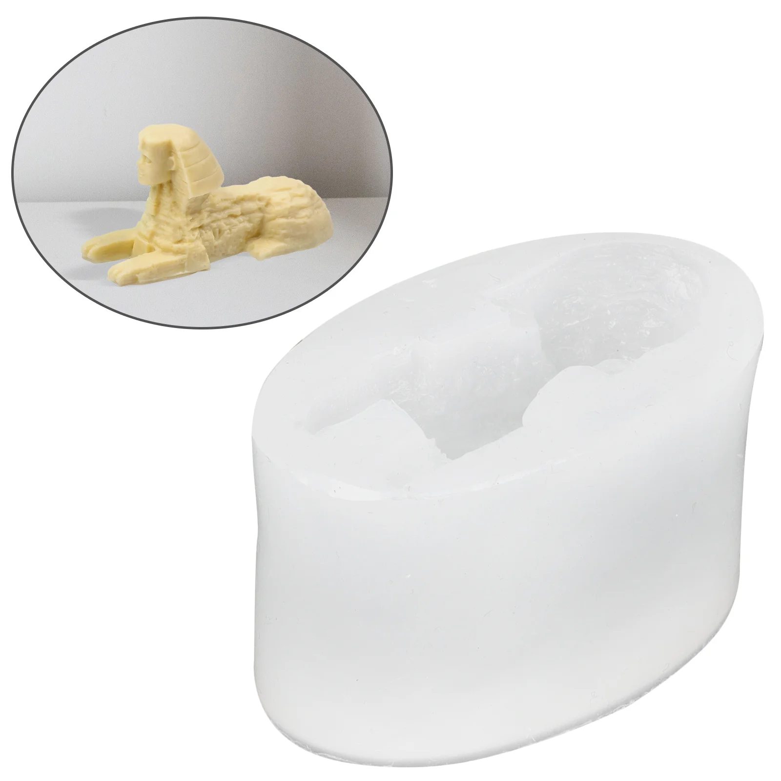 

Molds Silicone Making Fondant Egyptian Casting Clay Resin Wax Diy Pillar Sphinx Chocolate Polymer Bomb Bath Soap Epoxy Mould