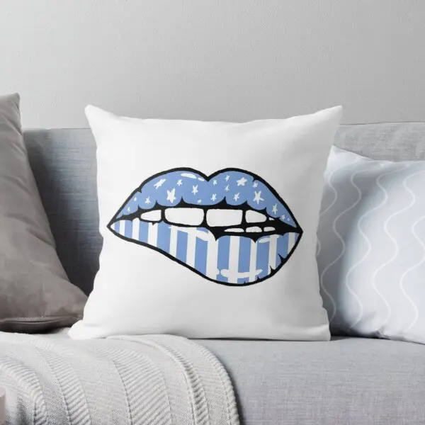 

Chapel Hill Lips Printing Throw Pillow Cover Square Case Throw Fashion Home Decorative Cushion Bed Sofa Pillows not include