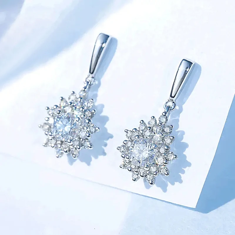 

Huitan Dainty Earrings for Teens Shiny Cubic Zirconia Exquisite Girls Gifts Fashion Accessories for Women Dangle Earring Jewelry