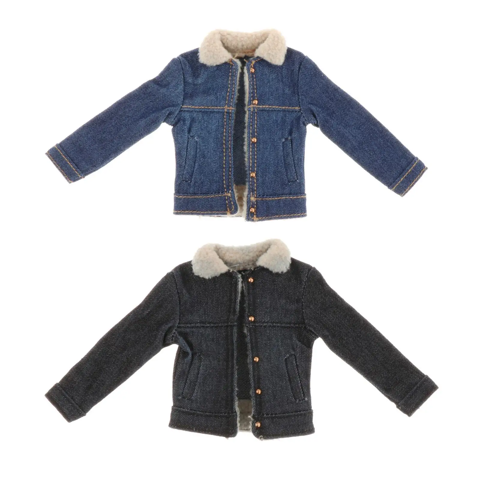 

Miniature Dolls Clothes Action Figure Doll Clothes 1/12 Scale Soldier Jacket for 6 inch Action Figure Soldier Dolls Accessory