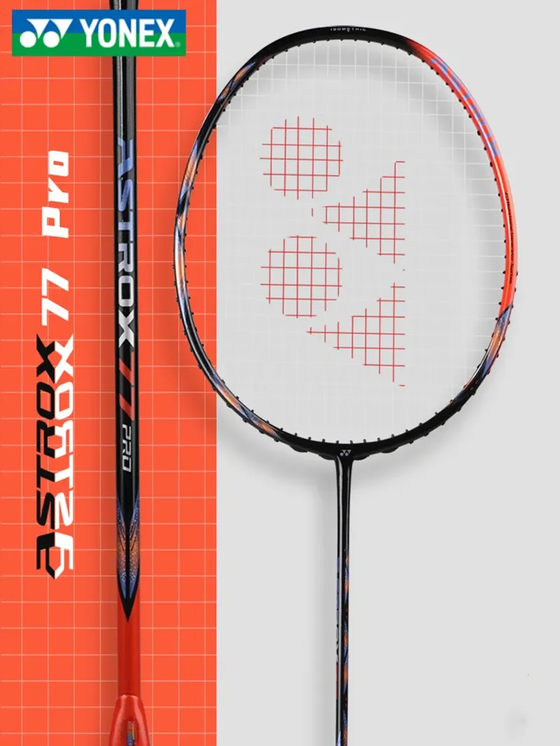Оригинальная ракетка для бадминтона YONEX AX77PRO Deeporange ASTROXSeries профессиональная набор