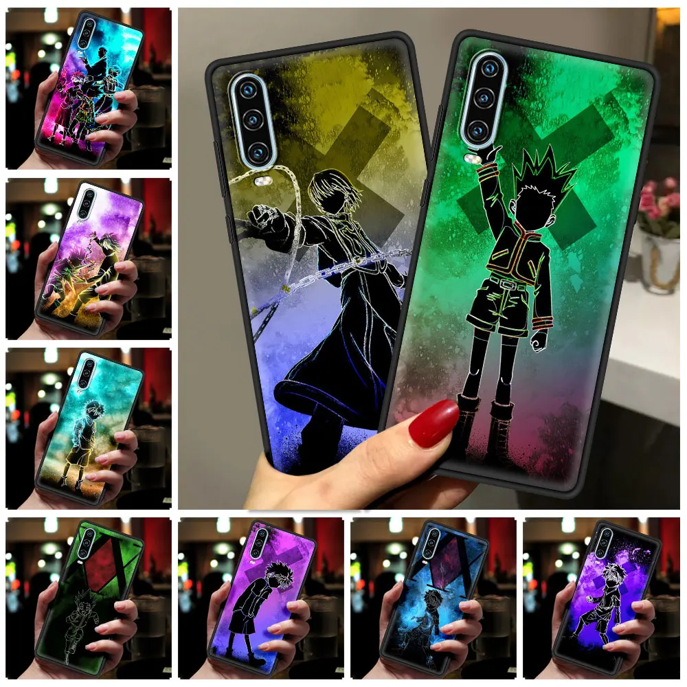 

Hunter X Hunters Anime Phone Case For Huawei P30 P40 Lite E P50 P20 Pro Y9 Y7 Y6 2019 P Smart 2021 Z Y6p Y7a Y9s Cover Silicone