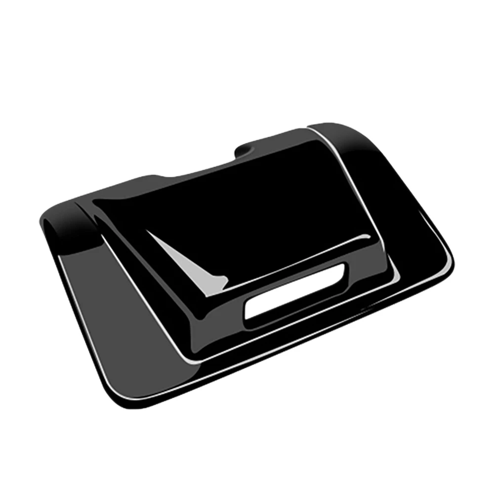 

For Toyota Raize 200 Series Car Interior ABS Glossy Black Seat Belt Check Panel Cover