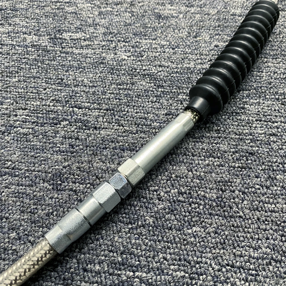 Плетеный кабель муфты из нержавеющей стали 74 69 дюйма 190 см для Harley-Davidson 95-99 FXD 93-00 FXDL