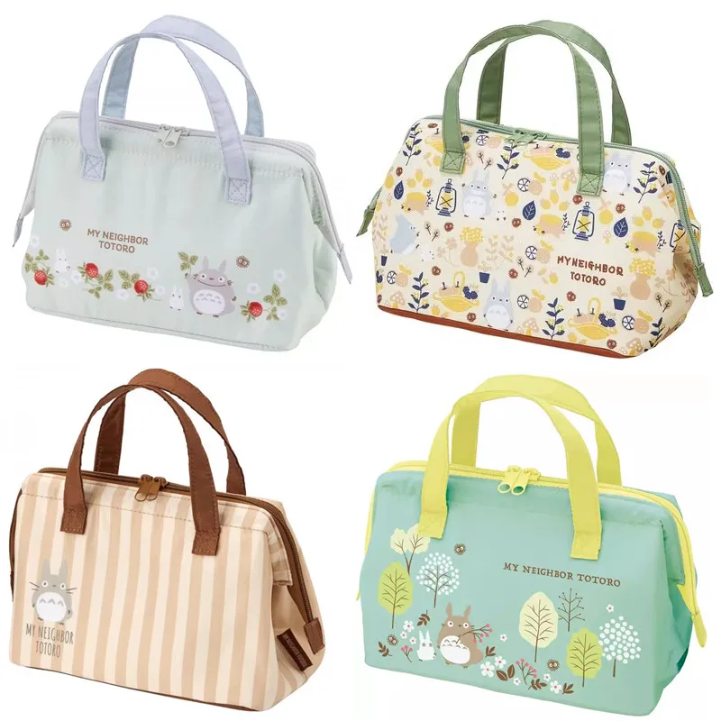 

New Cute Anime My Neighbor Totoro Women Thermal food door bag Kids Children Lunch Bags Handbags