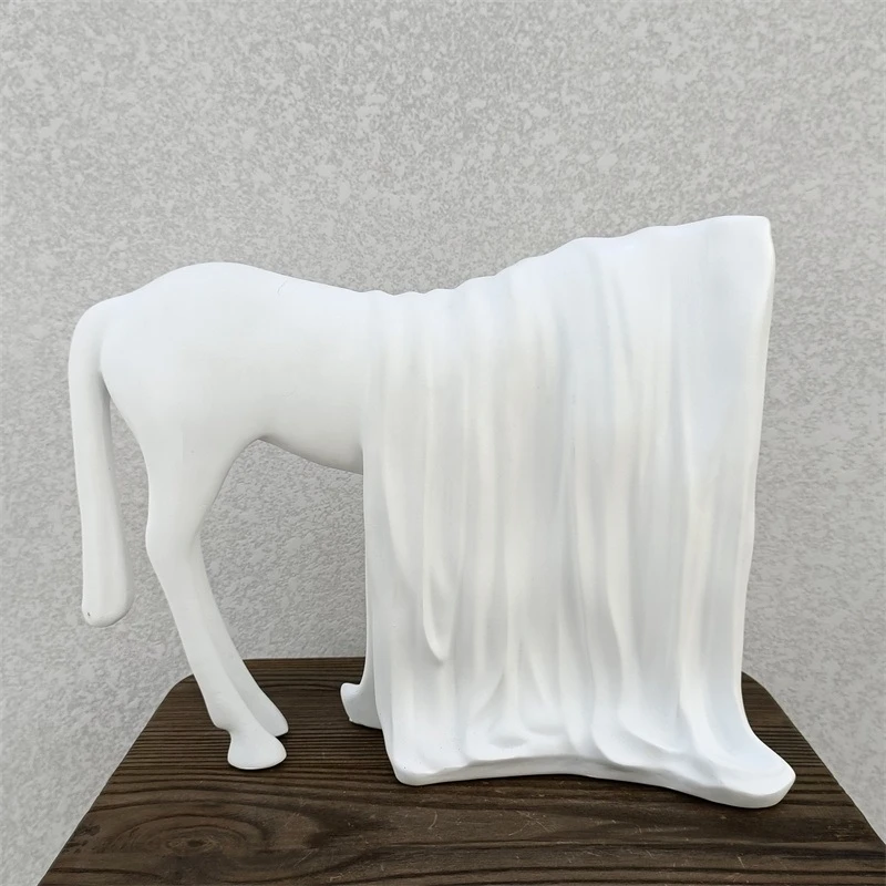 Современное абстрактное искусство Статуя лошади Смола Импрессионизм Зарядное