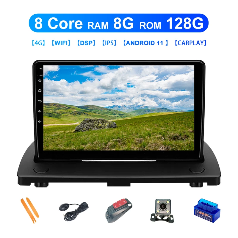 Zltoopai 8G/128GB Android 11 Авто Радио для Volvo XC90 2004-2014 Автомобильный мультимедийный плеер GPS