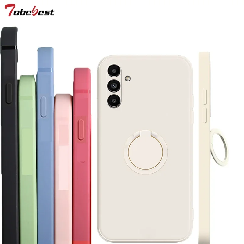 Kwadratowy silikonowy pokrowiec na palec 360° do Samsung Galaxy A05 A05S A15 M54 M14 5G Pokrowiec telefon