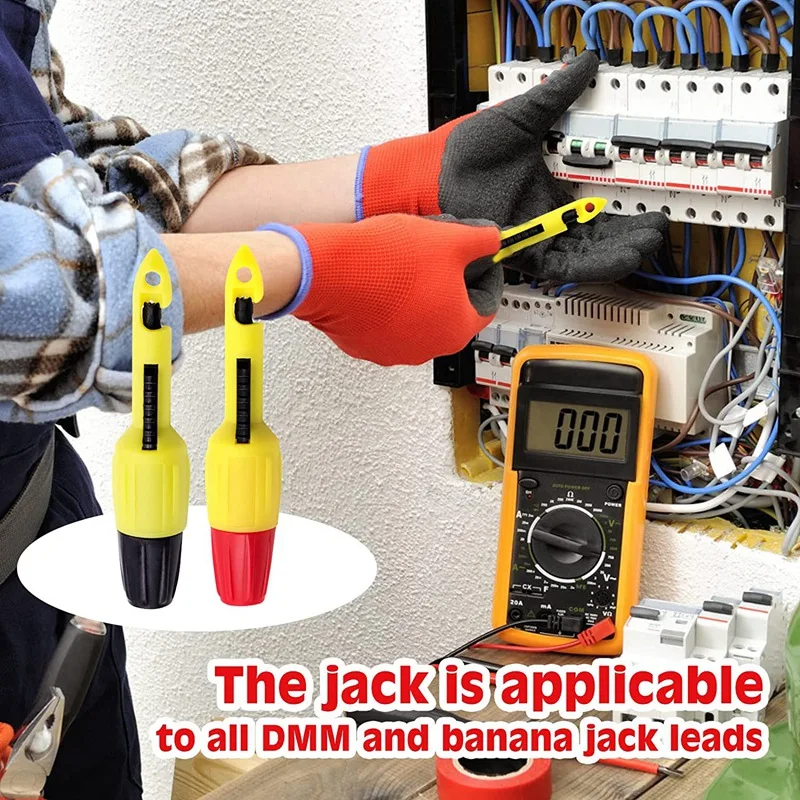 4 шт. зажим для прокалывания изоляции зонд инструменты тестирования обнаружение