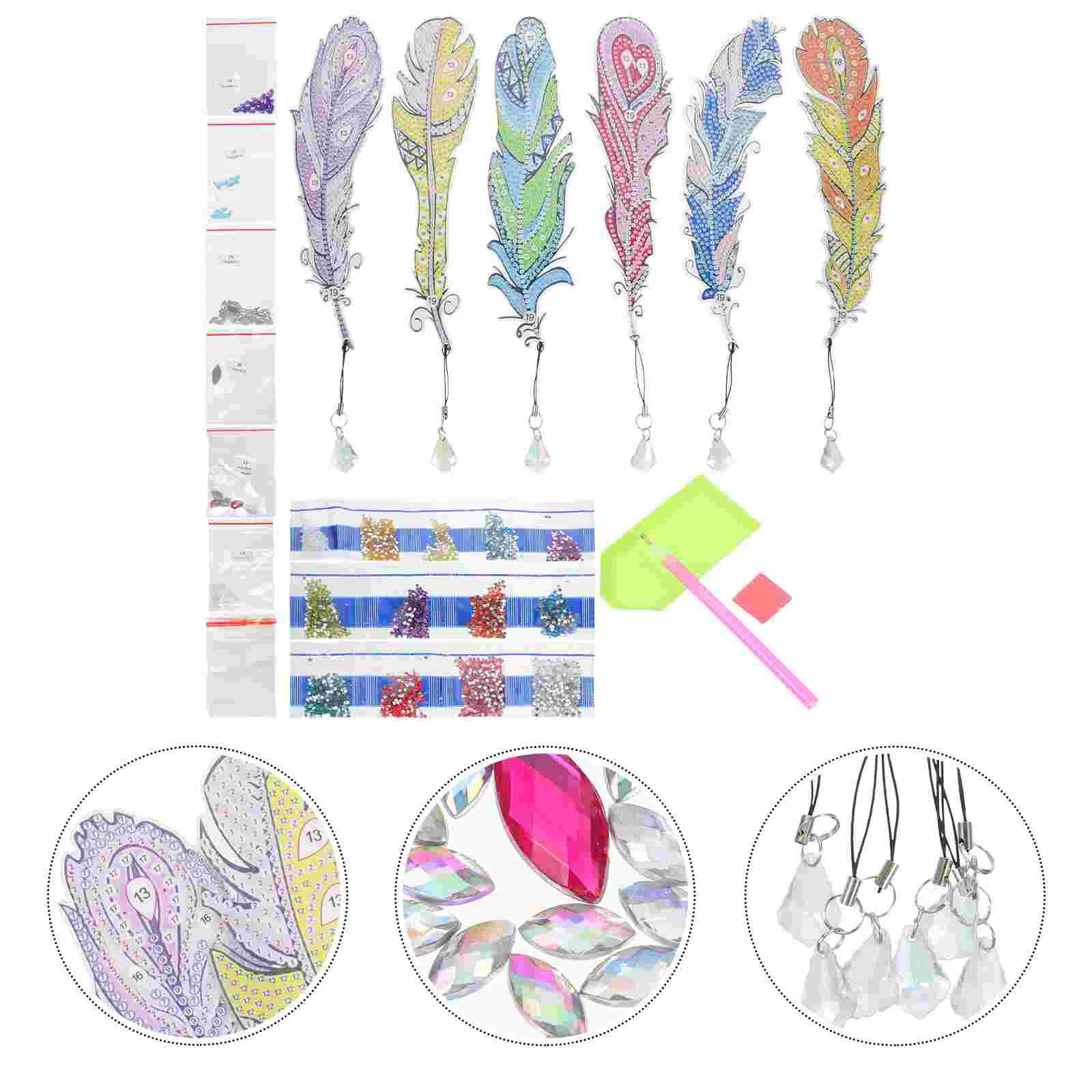 

Diy Bookmark Book Mark Craft Page Marker Retro Student Supplies Delicatedecor Marks