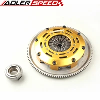 adlerspeed racing clutch twin disk kit for 1992 2005 honda civic d15 d16 d17