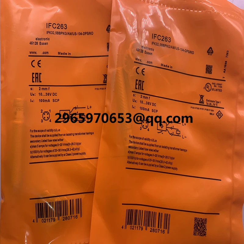 Новый датчик бесконтактного переключателя IFC261 IFC262 IFC263 IFC264 IFC266 В наличии