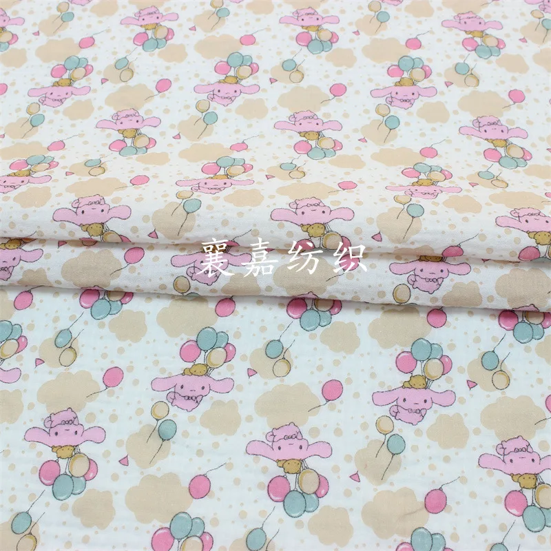 Двухслойная Марля из хлопка для малышей с мультяшным принтом Yugui Dog постельное