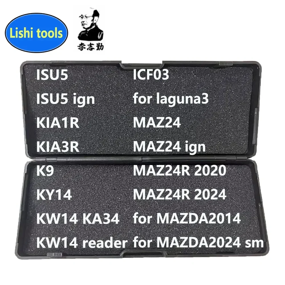 Инструмент Lishi 2 в 1 ICF03 ISU5 KIA1R KIA3R K9 KY14 KW14 KA34 для laguna3 MAZ24 MAZ24R 2020 2024 MAZDA2014 MAZDA2024 sm