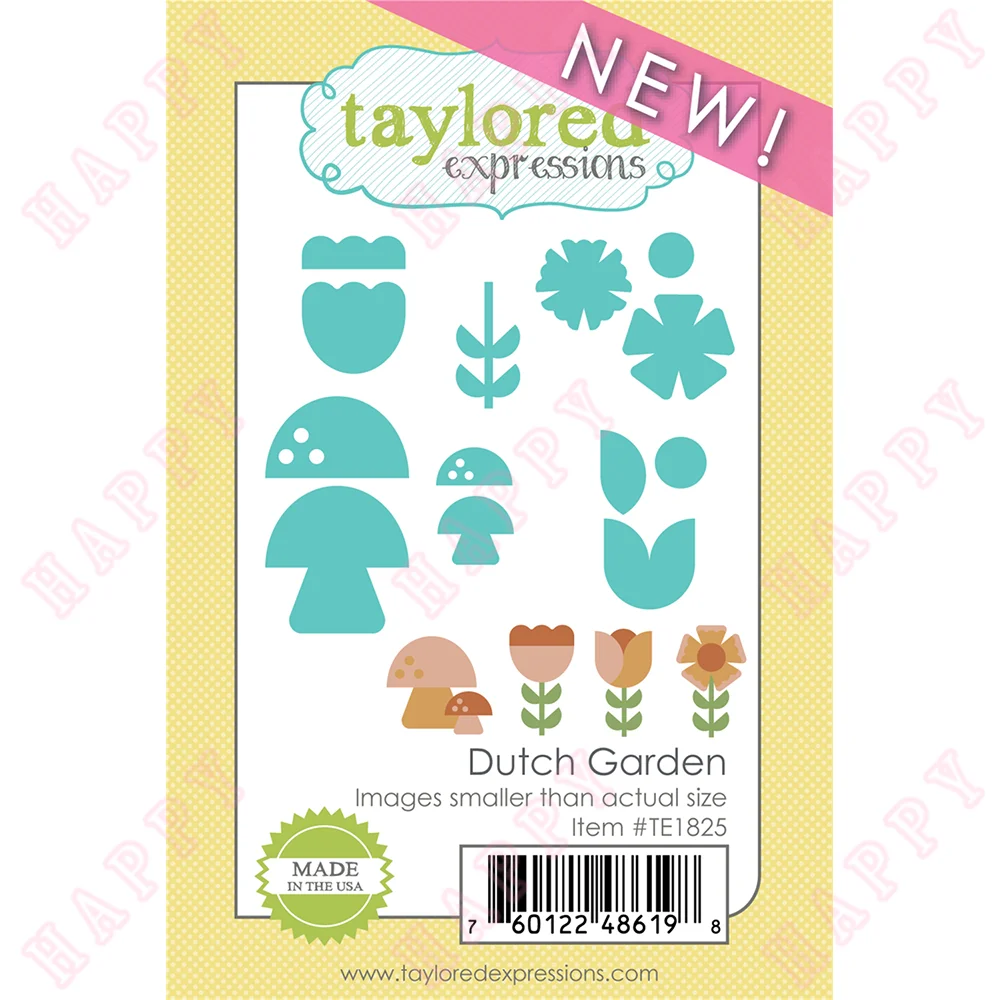 

New Dutch Garden Metal Cutting Dies For Scrapbooking Diary Decoration DIY Greeting Card Handmade Paper Craft Embossing Template