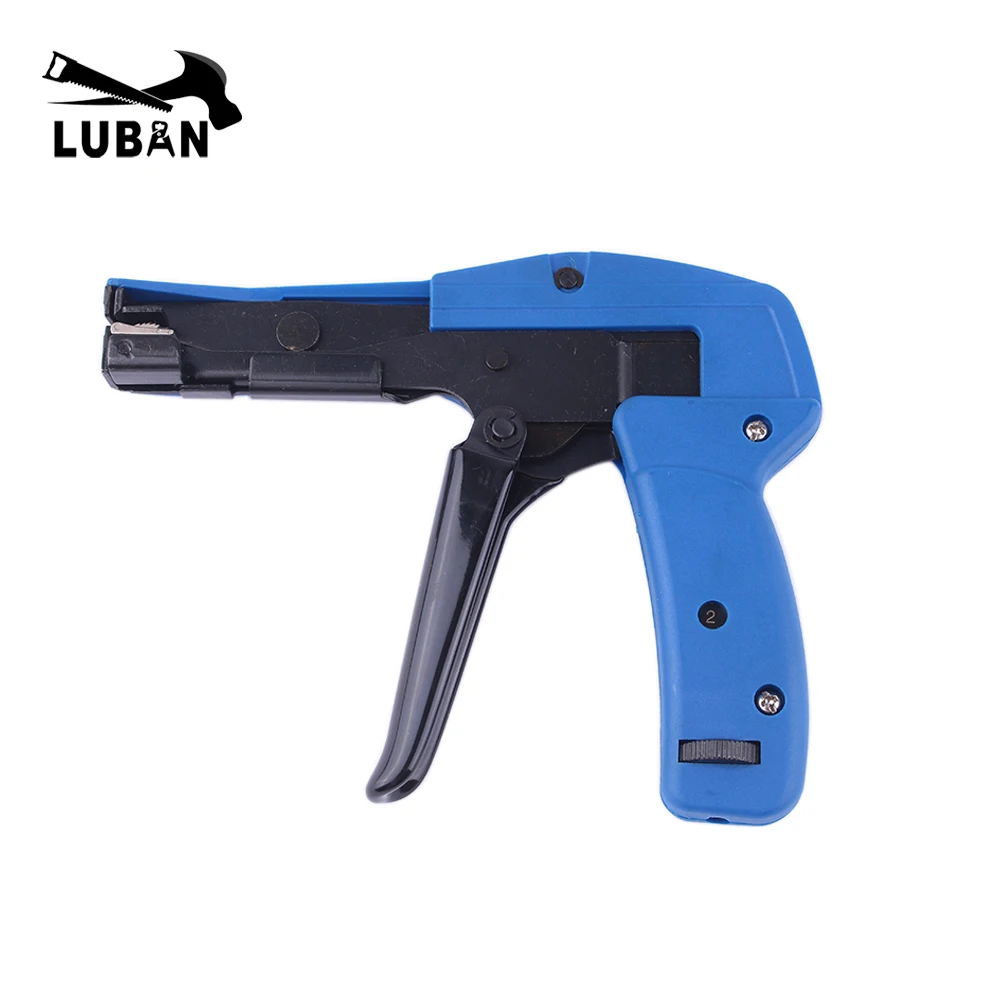 

Free Shipping HS-600A Cable Tie Gun Fastening Cutting Tool Special For Nylon Automatic Tension Cutoff Heavy Duty Hand Tool