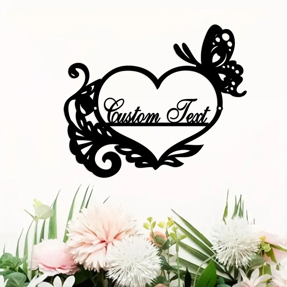 Металлическая именная табличка для девочки